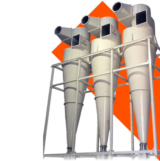 Ciclón de Aspiración de Molino