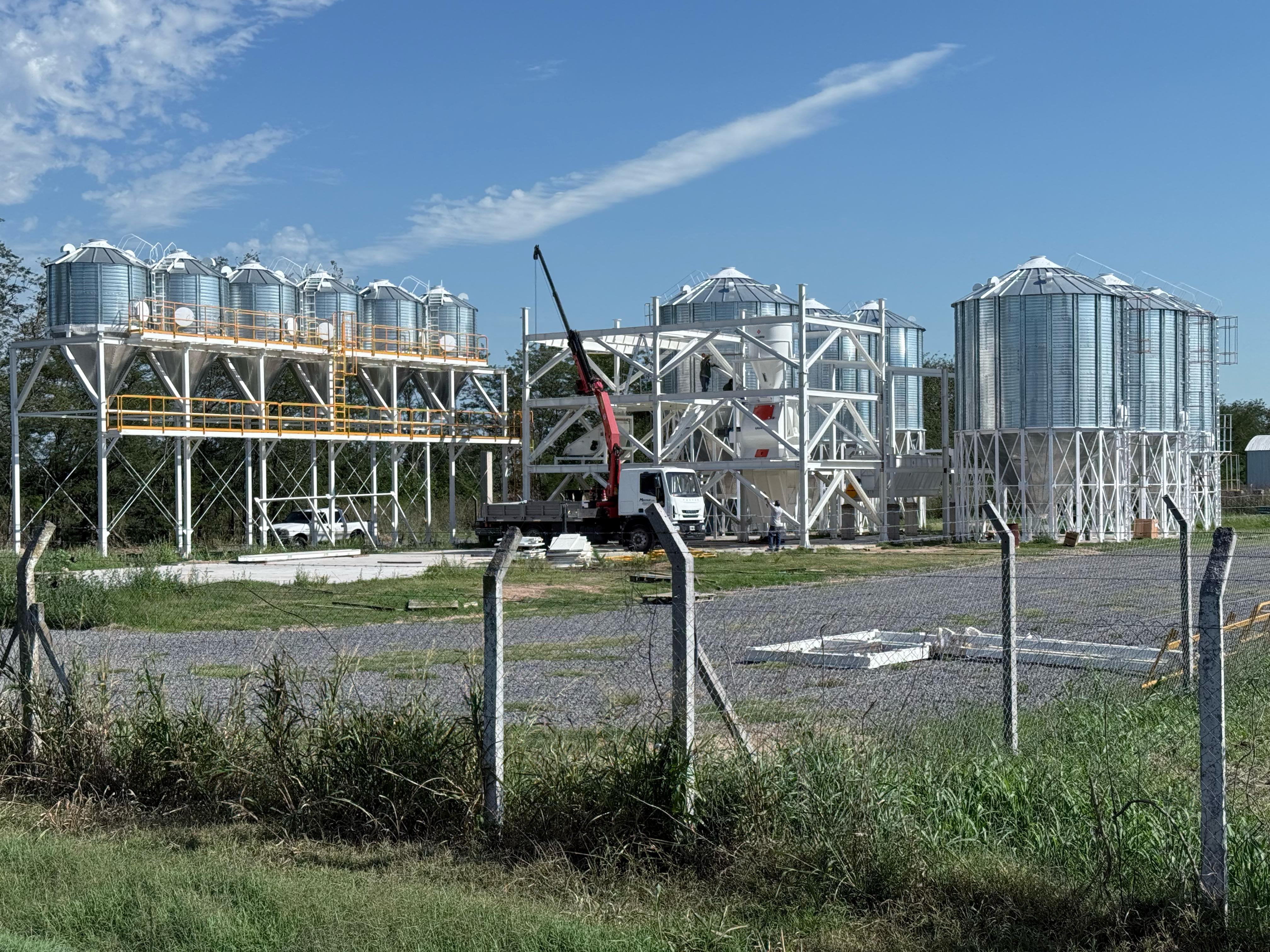 Avances de proyecto Premixar, en Chivilcoy.